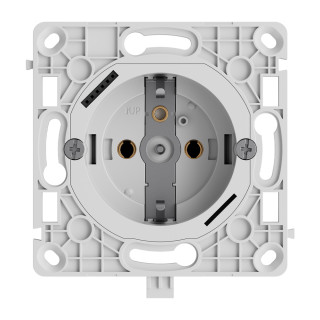 Реле Ajax OutletCore (type F) для вбудованої розумної розетки з лічильником енергоспоживання