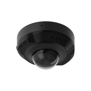IP-відеокамера Ajax DomeCam Mini (5 Мп/2.8 мм) black, дротова з роздільною здатністю 5 Мп і кутом огляду до 110°