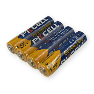 Батарейка PKCELL Extra Heavy Duty AAA R03P 1.5V, 4шт./плівка