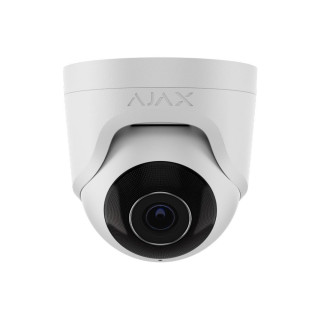 IP-відеокамера Ajax TurretCam (5 Мп/4 мм) white, дротова з роздільною здатністю 5 Мп і кутом огляду до 85°