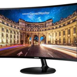 Монітор CURVED LED LCD Samsung 23.5" C24F390F FHD 4ms, D-Sub, HDMI, VA, Headphone, Black, 178/178