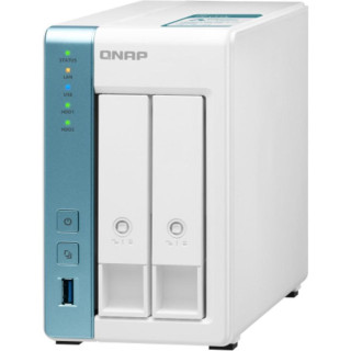 Система зберігання даних QNAP TS-231K з 2 відсіками для дисків, 1GB RAM, настільне виконання
