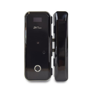 Smart замок ZKTeco GL300W left Wi-Fi для скляних дверей зі сканером відбитку пальця і зчитувачем Mifare
